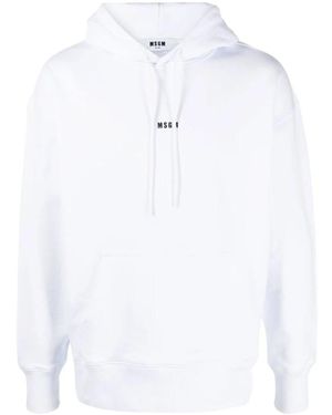 MSGM Hoodies - Bianco