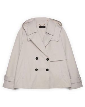 FIORELLA RUBINO Trench Coats - Marrón