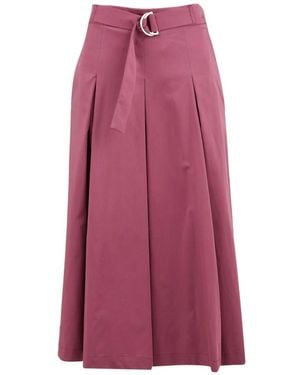 Drumohr Midi Skirts - Violet