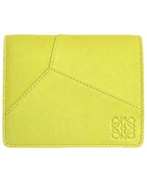 Loewe Wallets & Cardholders - Yellow
