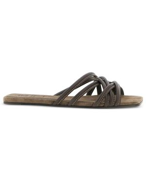 Brunello Cucinelli Lederschuhe - Braun