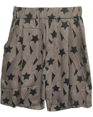 A PAPER KID Casual Shorts - Grigio