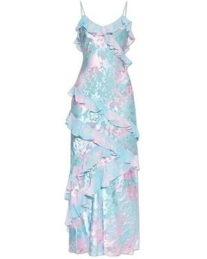 LoveShackFancy Kleid Rialto - Blau