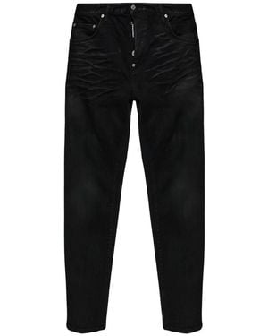 DSquared² Straight Jeans - Negro