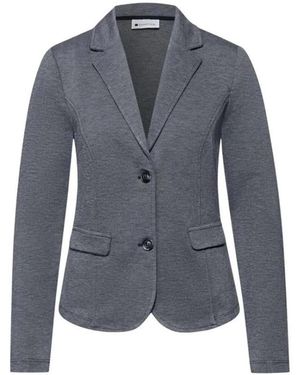 Street One Polyacryl Single-Breasted Blazer - Blauw