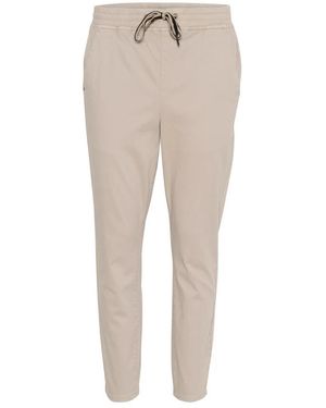 Cream Joggers - Natural