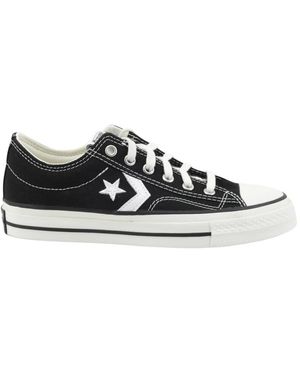 Converse Schoenen ,Zwart ,Star Player 76 Premium Canvas