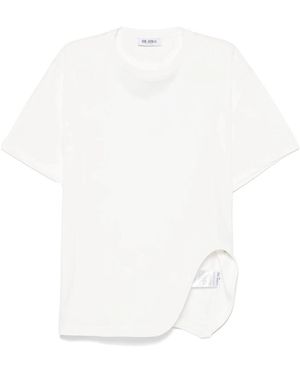 The Attico Weißes T-Shirt 001 Klassischer Stil