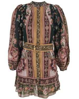 FARM Rio Short Dresses - Bruin