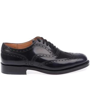 Church's Laced Shoes - Negro