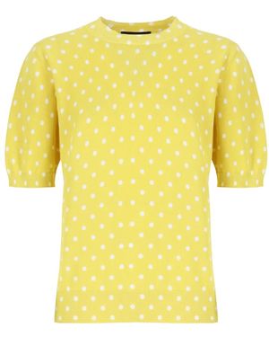 Fabiana Filippi Round-Neck Knitwear - Yellow