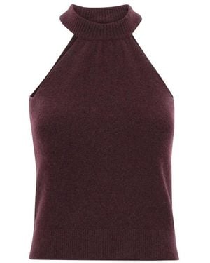 Laneus Sleeveless Tops - Morado