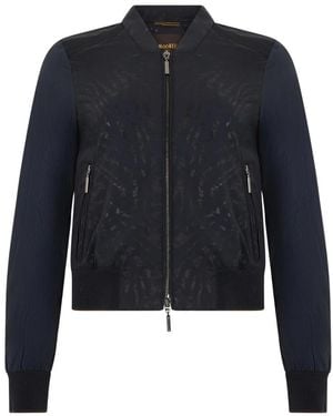 Moorer Leichte Bomberjacke - Blau