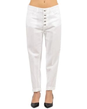 Dondup Slim-Fit Trousers - Blanco
