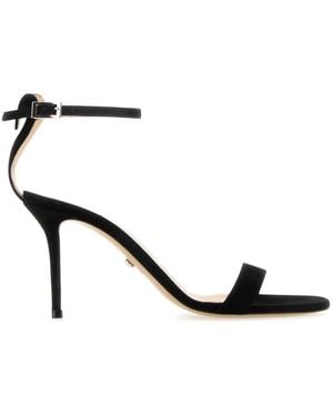 Mach & Mach High Heel Sandals - Black