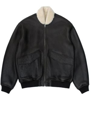 Just things we like Faux Fur & Shearling Jackets - Black