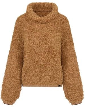 Elisabetta Franchi Turtlenecks - Brown