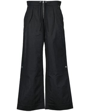 Ami Paris Wide Trousers - Black