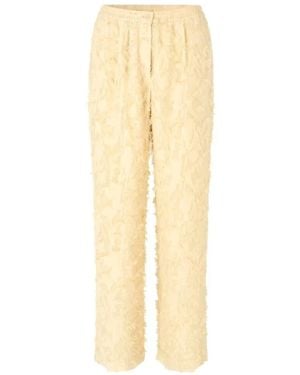 Samsøe & Samsøe Staubig Gelbe Regular Fit Hose