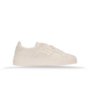 Santoni Trainers - Natural