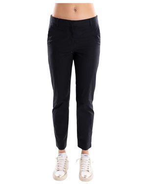 Marella Cropped Trousers - Blu