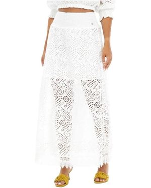 Guess Maxi Skirts - Blanco