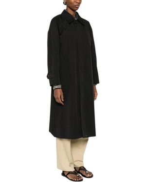 DUNST Single-Breasted Coats - Negro