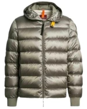 Parajumpers Jassen ,Grijs ,Leer Wilmont Hooded Bomber Jacket - Groen