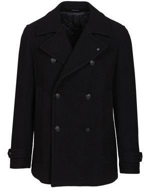 Tagliatore Monaco Double-Breasted Jacket - Zwart