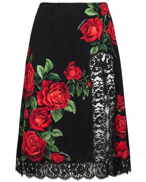 Dolce & Gabbana Midi Skirts - Rojo
