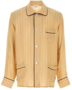 Saint Laurent Nachtkleding ,Pyjamas - Naturel