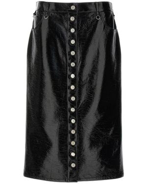 Courreges Midi Skirts - Black