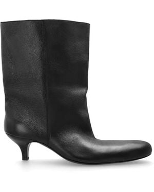 Balenciaga Heeled Boots - Black