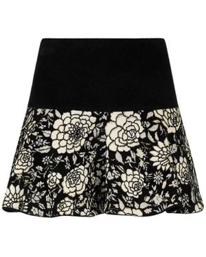Roberto Cavalli Short Skirts - Black