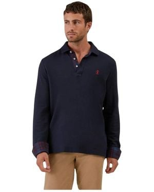 Vicomte A. Polo Shirts - Blue