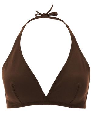 Eres Badmode ,Bruin ,Spandex Gang Bikini Top