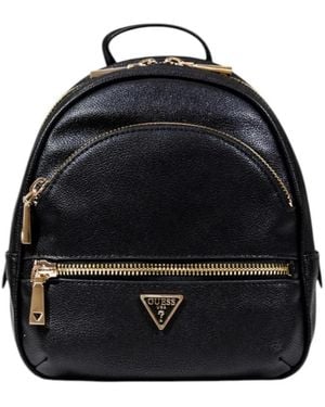Guess Rugzak Met Ritssluiting - Zwart