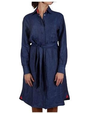 Kiton Shirt Dresses - Azul