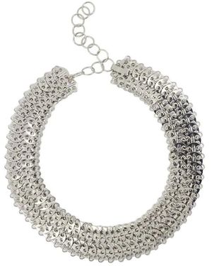 Rabanne Accessoires ,Grijs ,1969 Zilver Messing Riem - Metallic