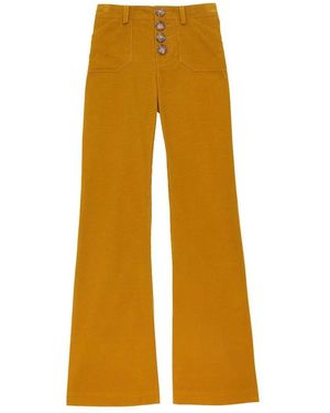 Ines De La Fressange Paris Wide Trousers - Arancione