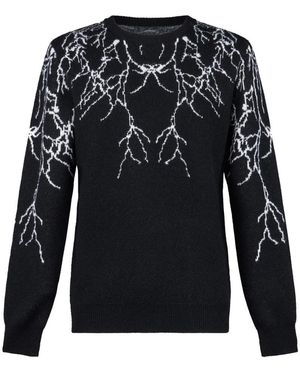 PHOBIA ARCHIVE Round-Neck Knitwear - Black