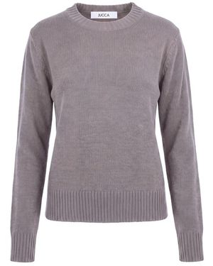Jucca Truien & Vesten ,Bruin ,Round-Neck Truien - Grijs