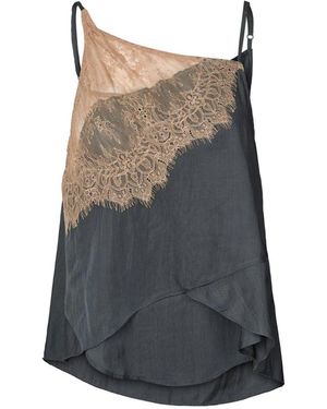 Rabens Saloner Sleeveless Tops - Gris