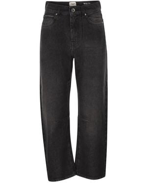 Weekend by Maxmara Straight Fit Jeans - Black