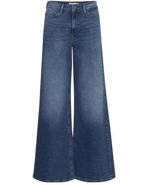 Ichi Wide Jeans - Blue