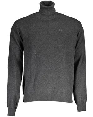 La Martina Wool Turtleneck Sweater - Grau