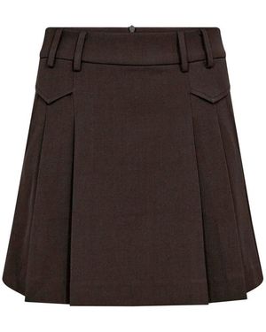 co'couture Short Skirts - Marrón
