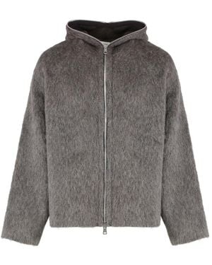 Our Legacy Faux Fur & Shearling Jackets - Grey