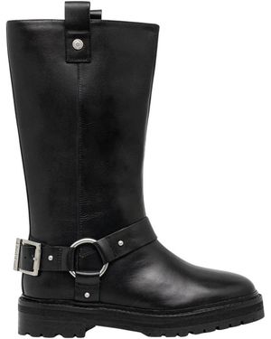 Barbour Freya Harness Boot - Schwarz