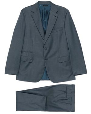 Brioni Single Breasted Suits - Blue